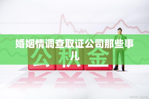 建宁婚姻情调查取证公司那些事儿