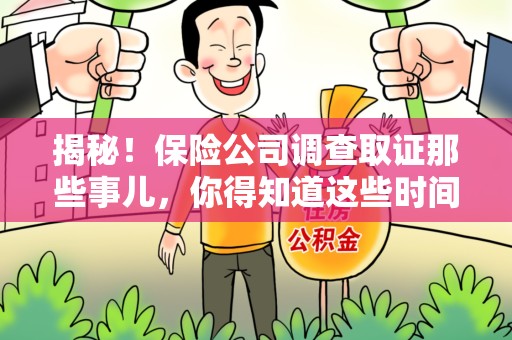 建宁揭秘！保险公司调查取证那些事儿，你得知道这些时间点😎